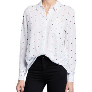 Rails Red Heart Blouse